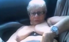 Mature Squirting In Car