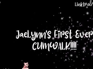 JaeLynn Piggs First Ever Cum Walk!!! - The Facial Party - at Nuvid